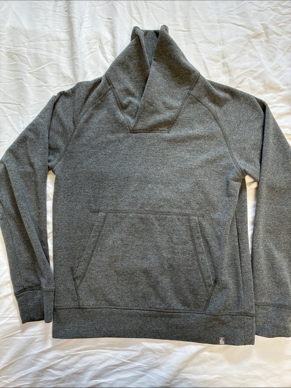 The North Face Men's Cowl Neck Dark Gray Sweatshirt Size M
